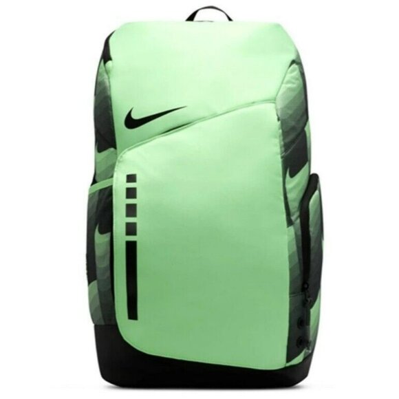 Nike Hoops Elite Backpack Vapor Green Black Grey 32L Basketball Bag FZ7311-376 - Picture 1 of 5